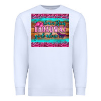 White leave them broadway girls alone tumbler Premium Sweatshirt - HRA Design Shop