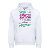 White made in 1962, 60 years of being awesome Urban Hoodie - Jasminsmagicworld