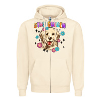 Sandshell stay golden Zipper Hoodie - MaliasSmallBusiness