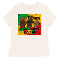 Bone juneteenth black lives matter tumbler Ladies Tee - BarkalooDesign