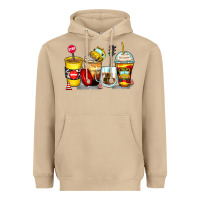 Mushroom bus driver coffee cups Heavyweight Hoodie - Zillion Design Studio