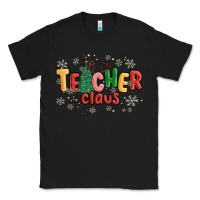 Black teacher claus Classic Tee - MaliasSmallBusiness