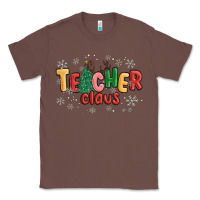 Chestnut teacher claus Classic Tee - MaliasSmallBusiness