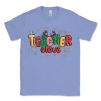 Colony Blue teacher claus Classic Tee - MaliasSmallBusiness
