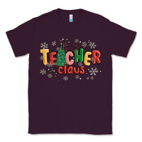 Plum teacher claus Classic Tee - MaliasSmallBusiness