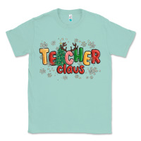 Seafoam teacher claus Classic Tee - MaliasSmallBusiness