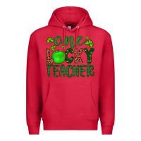 Cardinal one lucky teacher Premium Hoodie - Artiststas