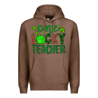 Chestnut one lucky teacher Premium Hoodie - Artiststas