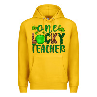 Lemon one lucky teacher Premium Hoodie - Artiststas