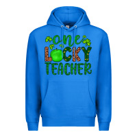 True Royal one lucky teacher Premium Hoodie - Artiststas