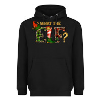 Black whar the elf  christmas Heavyweight Hoodie - RanaPortraitStore