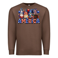 Chestnut America gnomes 4th of July Premium Sweatshirt - CowGirlArtShop