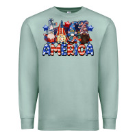 Seafoam America gnomes 4th of July Premium Sweatshirt - CowGirlArtShop