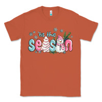 Copper tis the season snowman and christmas cake Classic Tee - MaliasSmallBusiness