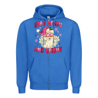 True Royal stay merry and bright Zipper Hoodie - MaliasSmallBusiness