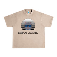 French Oak Best Cat Dad Ever Urban Heavy Tee - Bettercallsaul