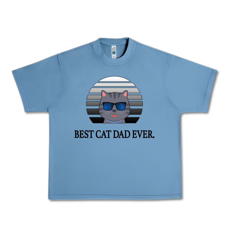 Best Cat Dad Ever Urban Heavy Tee by Bettercallsaul | Teevron