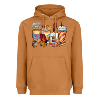 Meerkat bakery coffee cups Heavyweight Hoodie - Zillion Design Studio