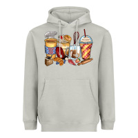 Moon Dust bakery coffee cups Heavyweight Hoodie - Zillion Design Studio