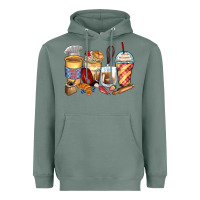 Sage bakery coffee cups Heavyweight Hoodie - Zillion Design Studio