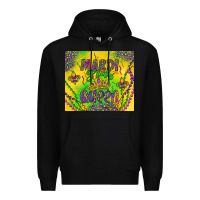 Black mardi gras queen Premium Hoodie - Artiststas