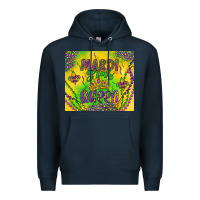 Navy mardi gras queen Premium Hoodie - Artiststas