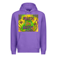Purple mardi gras queen Premium Hoodie - Artiststas