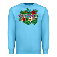 Ocean Blue summer Premium Sweatshirt - SublimationCraftShop