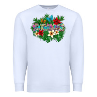 White summer Premium Sweatshirt - SublimationCraftShop