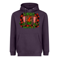 Plum santa's favorite elf Heavyweight Hoodie - RanaPortraitStore