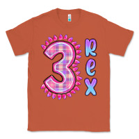 Copper 3 rex pink dinosaur Classic Tee - MaliasSmallBusiness