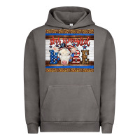 Pigment Tornado Western Star Spangled Baby Cow Urban Hoodie - LillyAllenDesigns