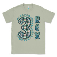 Matcha 3 rex green dinosaur Classic Tee - MaliasSmallBusiness