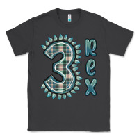 Smoke 3 rex green dinosaur Classic Tee - MaliasSmallBusiness