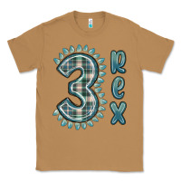 Toasted Coconut 3 rex green dinosaur Classic Tee - MaliasSmallBusiness