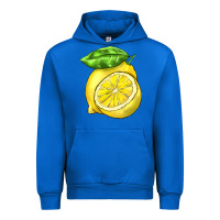 Cobalt lemon Urban Hoodie - BarkalooDesign