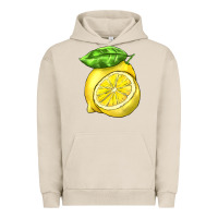 Pigment French Oak lemon Urban Hoodie - BarkalooDesign