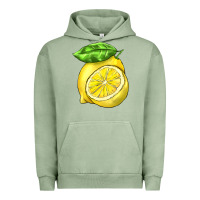 Pigment Oil Green lemon Urban Hoodie - BarkalooDesign