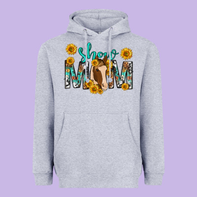 Show Mom With Horse Mothers Day Heavyweight Hoodie Designed By Texasbilliewilder