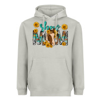 Moon Dust show mom with horse mothers day Heavyweight Hoodie - texasbilliewilder