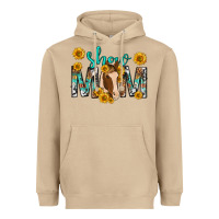 Mushroom show mom with horse mothers day Heavyweight Hoodie - texasbilliewilder