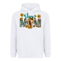 White show mom with horse mothers day Heavyweight Hoodie - texasbilliewilder