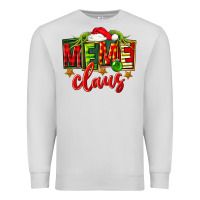 Dove Grey Christmas meme claus Premium Sweatshirt - FaDigitalArtStudio