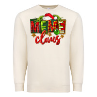 Sandshell Christmas meme claus Premium Sweatshirt - FaDigitalArtStudio