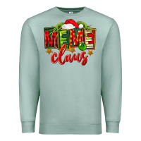 Seafoam Christmas meme claus Premium Sweatshirt - FaDigitalArtStudio