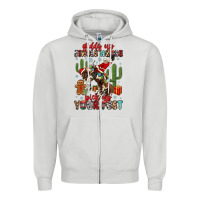 Dove Grey giddy up jingle horse pick up your feet Zipper Hoodie - MaliasSmallBusiness