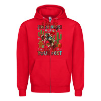 Red giddy up jingle horse pick up your feet Zipper Hoodie - MaliasSmallBusiness