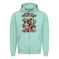 Seafoam giddy up jingle horse pick up your feet Zipper Hoodie - MaliasSmallBusiness