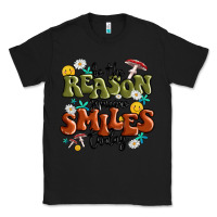 Black be the reason someone smiles today Classic Tee - MaliasSmallBusiness