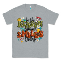 Heather Grey be the reason someone smiles today Classic Tee - MaliasSmallBusiness